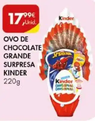 Pingo Doce OVO DE CHOCOLATE GRANDE SURPRESA KINDER 220g promoção