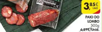 Pingo Doce Paio do Lombo 300g promoção