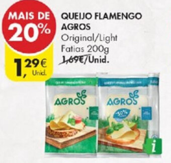 Queijo Flamengo Agros 200g