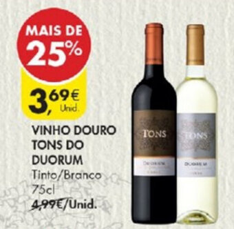 Pingo Doce Vinho Douro Tons do Duorum 75cl promoção