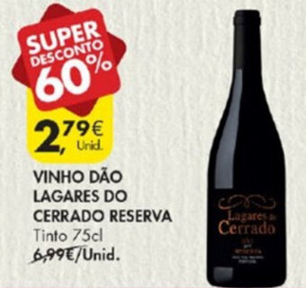 Pingo Doce Vinho Dão Lagares do Cerrado Reserva 75cl promoção