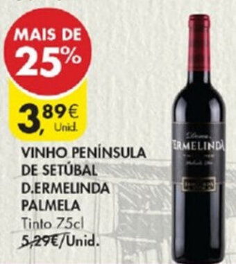 Vinho Península de Setúbal D.Ermelinda Palmela 75cl