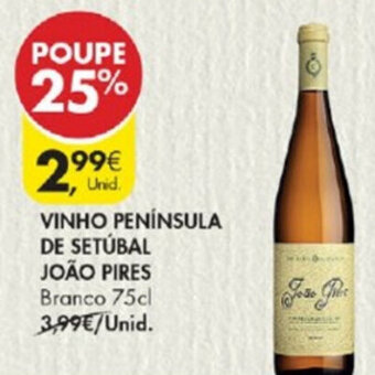 Vinho Península de Setúbal João Pires 75cl