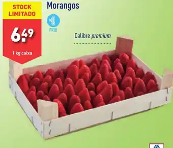 ALDI Morangos 1kg promoção