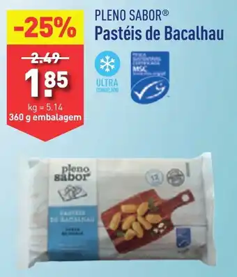 PLENO SABOR Pastéis de Bacalhau 360g