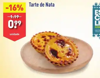 ALDI Tarte de Nata promoção