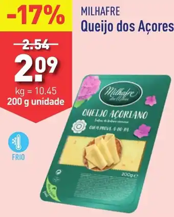 ALDI MILHAFRE Queijo dos Açores 200g promoção