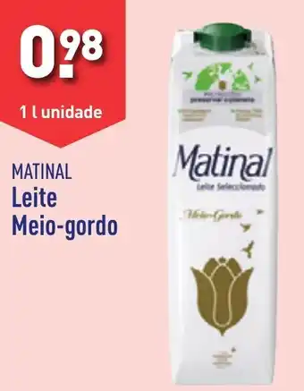 ALDI MATINAL Leite Meio-gordo 1 l unidade promoção