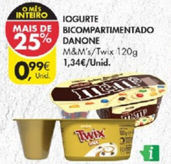 Iogurte Bicompartimentado Danone 120g