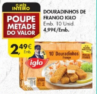 Douradinhos de Frango Iglo 10 Unid