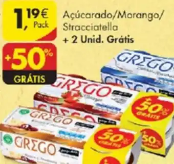 Pingo Doce Iogurte Grego Pingo Doce 2 unid promoção