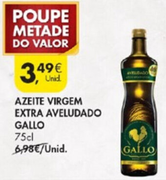 Azeite Virgem Extra Aveludado Gallo 75cl