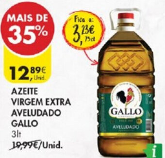 Azeite Virgem Extra Aveludado Gallo 3lt