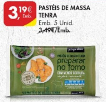 Pingo Doce Pastéis de Massa Tenra 5 unid promoção