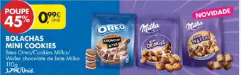 Pingo Doce Bolachas Mini Cookies 110g promoção