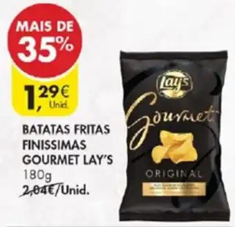 Pingo Doce Batatas Fritas Finissimas Gourmet Lay's 180g promoção