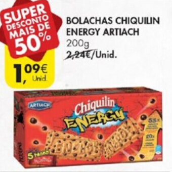 Bolachas Chiquilin Energy Artiach 200g