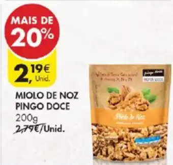 Pingo Doce Miolo de Noz Pingo Doce 200g promoção