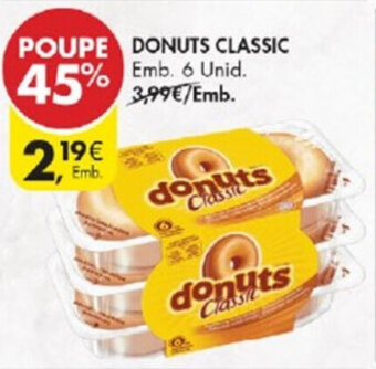 Pingo Doce Donuts Classic 6 Unid promoção