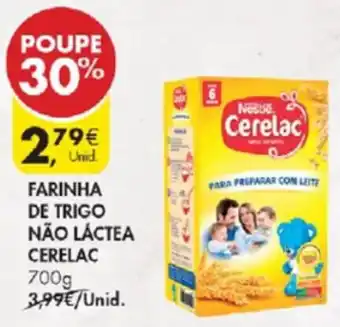 Pingo Doce Farinha de Trigo Não Láctea Cerelac 700g promoção