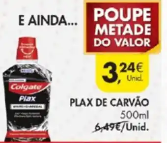 Pingo Doce Plax de Carvão 500ml promoção