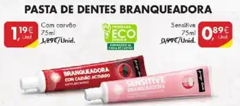 Pasta de Dentes Branqueadora Com Carvão 75ml