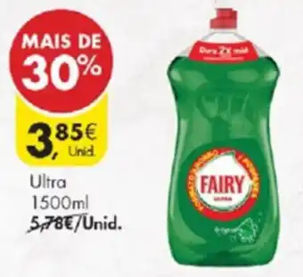 Pingo Doce Detergente Manual P/Loiça Fairy Ultra 1500ml promoção
