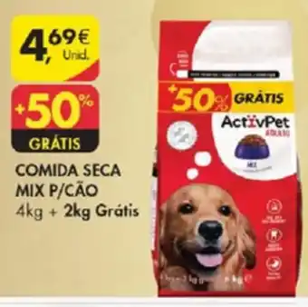 Comida Seca Mix P/Cão 4kg