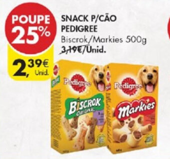 Snack P/Cão Pedigree 500g