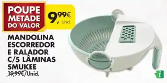 Mandolina Escorredor E Ralador C/5 Lâminas Smukee