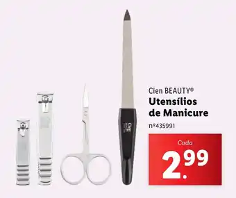 Lidl Cien BEAUTY Utensílios de Manicure promoção