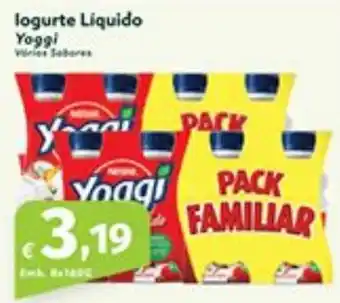 Roque Supermercados logurte Liquido Yoggi promoção