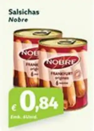 Salsichas Nobre