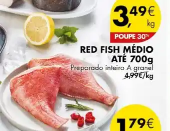 RED FISH MÉDIO ATÉ 700g