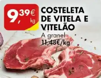 Pingo Doce COSTELETA DE VITELA E VITELÃO A granel promoção