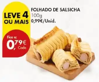 Pingo Doce FOLHADO DE SALSICHA 100G promoção