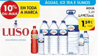 Pingo Doce ÁGUA 5.4lt promoção