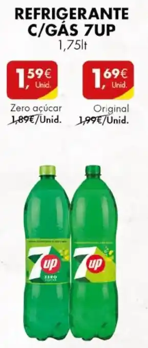 REFRIGERANTE C/GAS 7UP 1,75lt