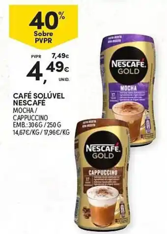 Continente CAFÉ SOLÚVEL NESCAFÉ promoção