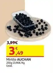 Auchan Auchan - mirtilo promoção
