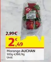 Auchan Auchan - morango promoção