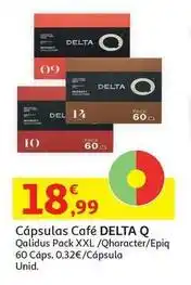 Auchan Delta q - cápsulas café promoção