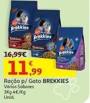 Auchan Brekkies - ração p/ gato promoção