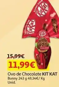 Auchan Kit kat - ovo de chocolate promoção