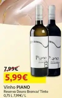 Auchan Piano - vinho promoção