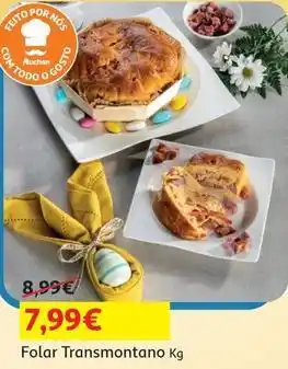 Auchan Folar transmontano kg promoção