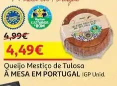 Auchan A mesa em portugal - queijo mestiço de tolosa promoção