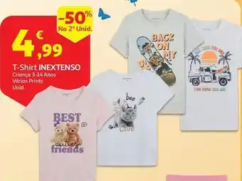 Auchan Inextenso - t-shirt promoção