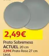 Auchan Actuel - prato sobremesa promoção