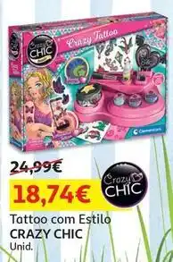 Auchan Crazy chic - tattoo com estilo promoção